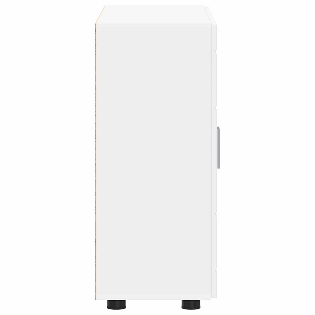 Sideboard with Shelf White 55.5 x 29 x 100 cm Engineered wood